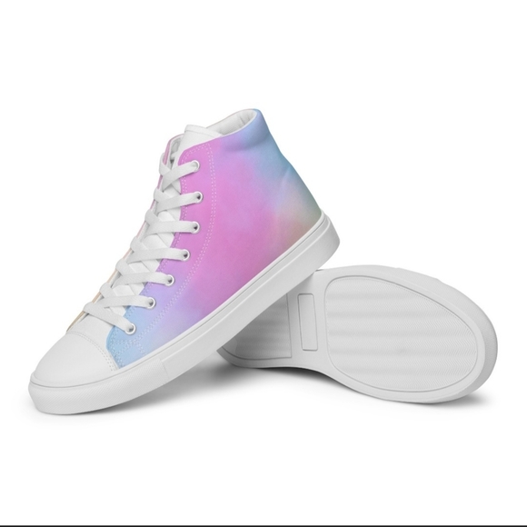 Women High Top Canvas Shoes - Picture 5 of 11